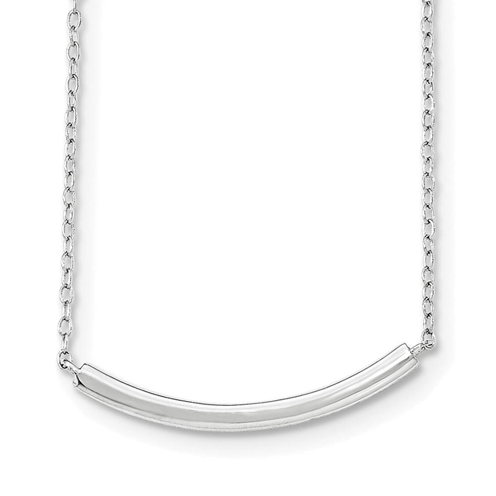 Sterling Silver w/2in ext. Necklace 16