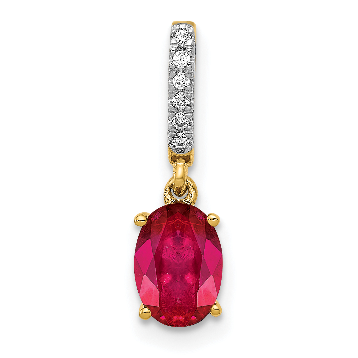 Lex Lu 14k Yellow Gold Diamond And Ruby Pendant Lal4217 Details About Lex Lu 14k Yellow Gold Diamond And Ruby Pendant Lal4217