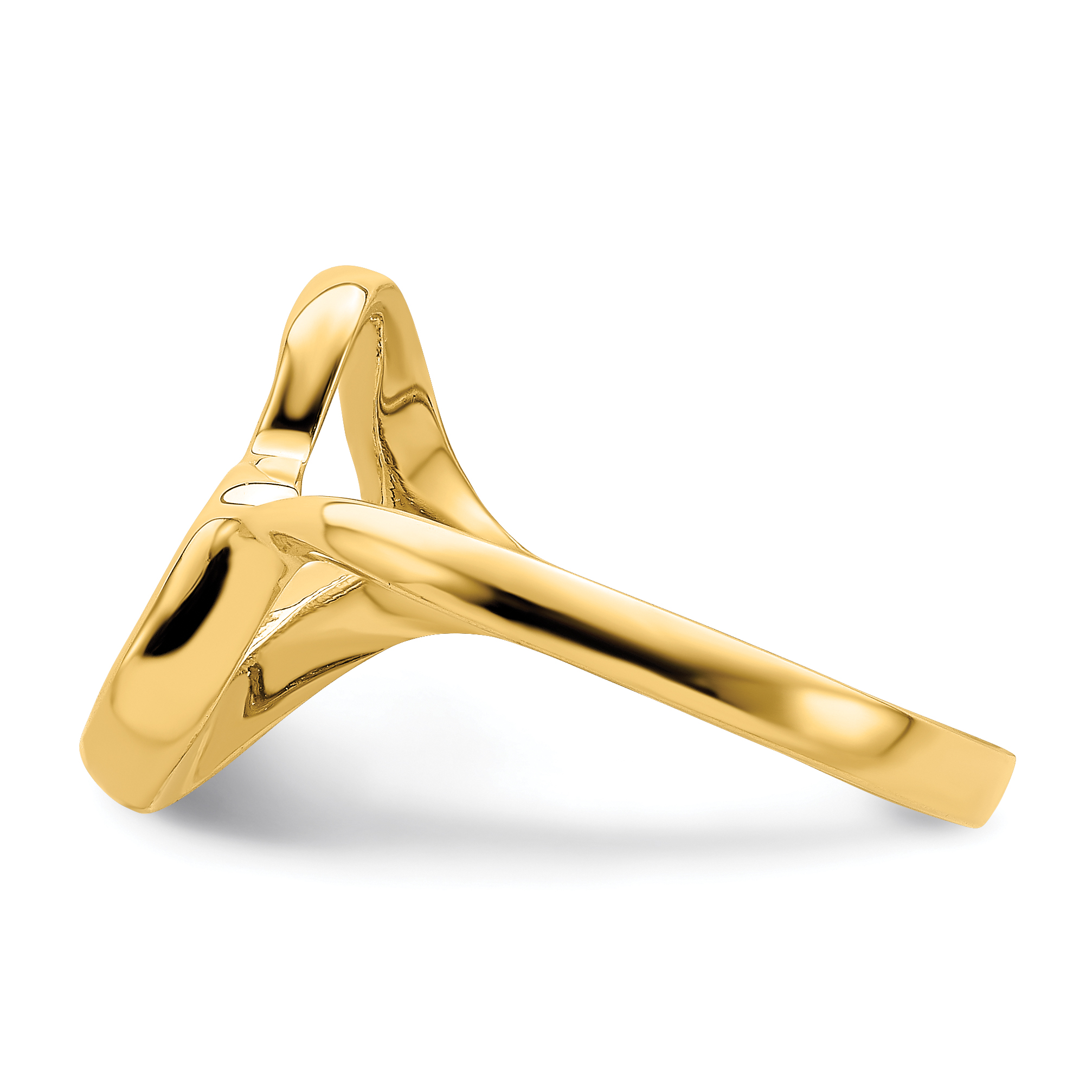 [LLOYD] 韓国アクセ☆14K☆360 Degree Flat Heart Patterns Ring Lex & Lu 14k Yellow Gold Tilted Heart Ring Size 6 | eBay