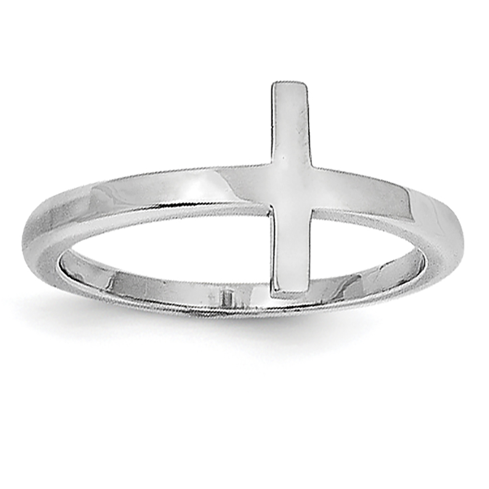 アクセサリー Engraved Cross Ring cootie S925 Moissanite Baguette Cross Ring – ICEGIANT