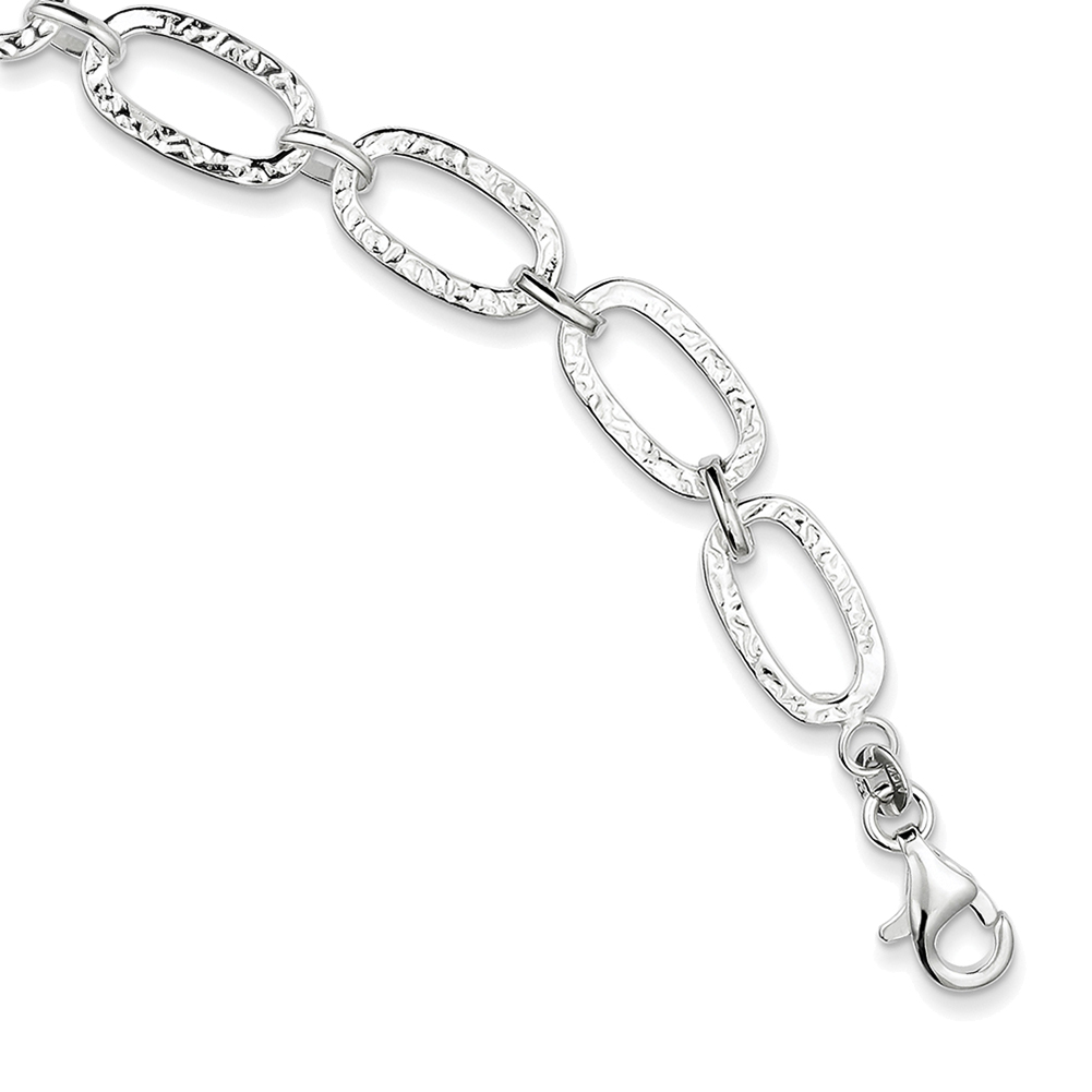 Sterling Silver Fancy Bracelet 7.5