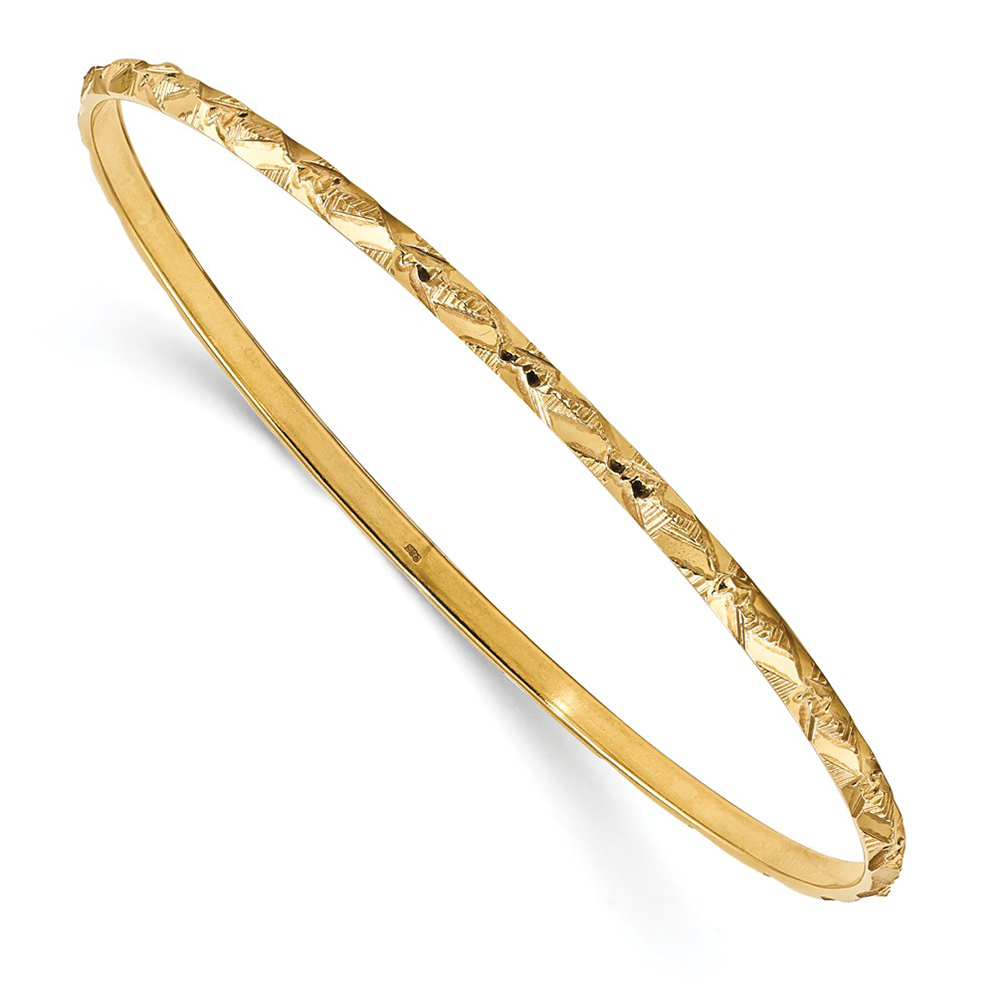 アクセサリー K10YG BANGLE New Arrival Exaggerated Metal Geometry Adjustable Open